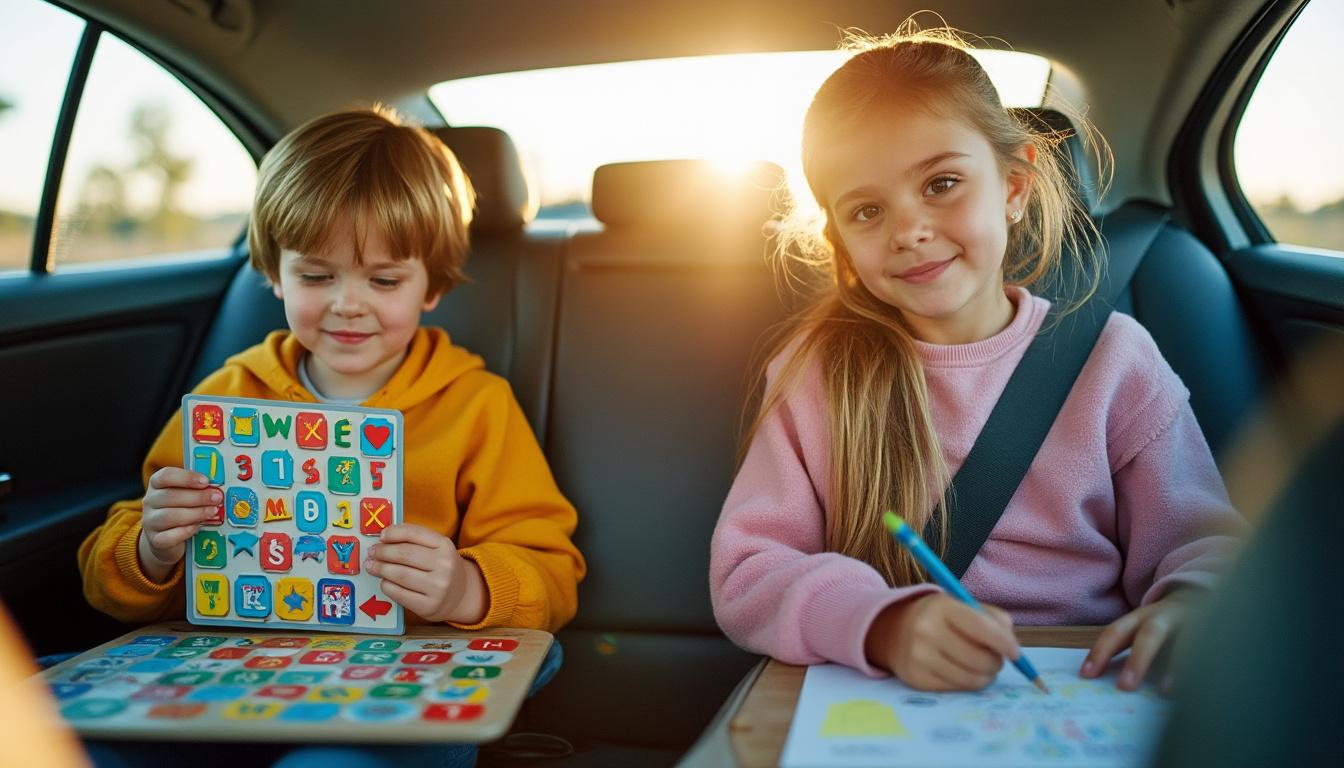 découvrez des astuces pratiques et des activités ludiques pour occuper vos enfants pendant un long trajet en voiture, afin de rendre le voyage agréable pour toute la famille.