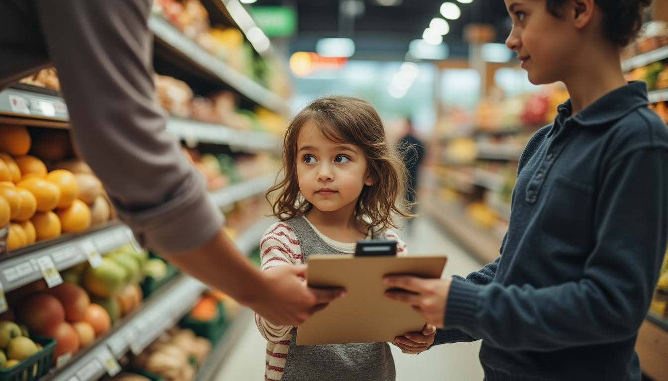 découvrez des techniques efficaces pour apaiser un enfant en crise au supermarché et rendre vos courses plus sereines.