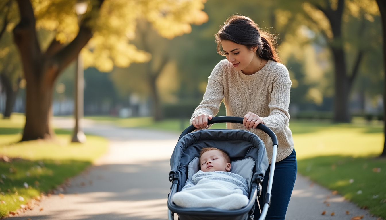 découvrez pourquoi bébé dort mieux dans la poussette et les astuces pour favoriser son sommeil lors de vos déplacements.