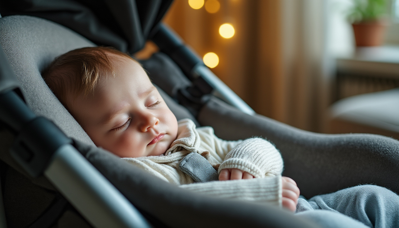découvrez pourquoi bébé dort mieux dans la poussette, les raisons scientifiques et conseils pour assurer son confort et sa sécurité lors des promenades.