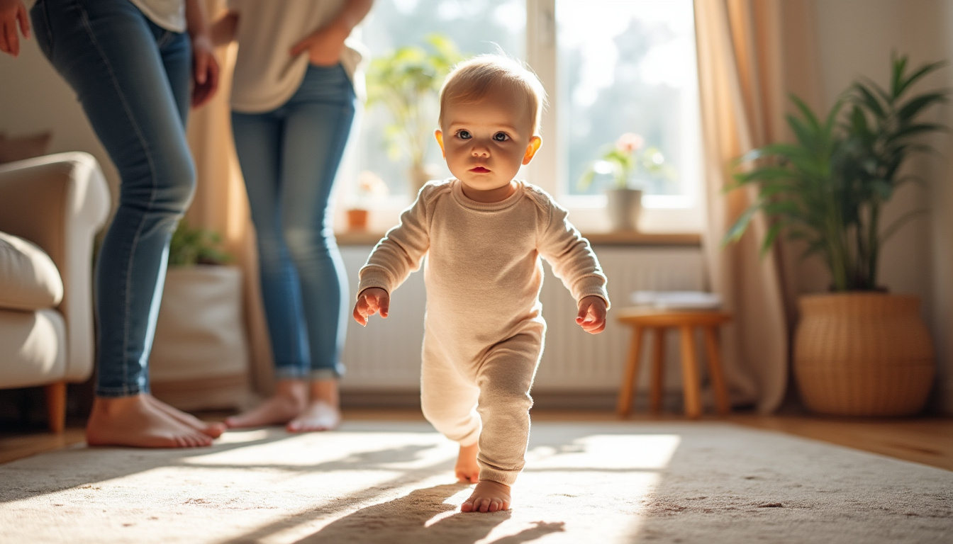 découvrez à quel âge un bébé commence généralement à marcher, les étapes clés du développement moteur et des conseils pour accompagner bébé dans ses premiers pas.