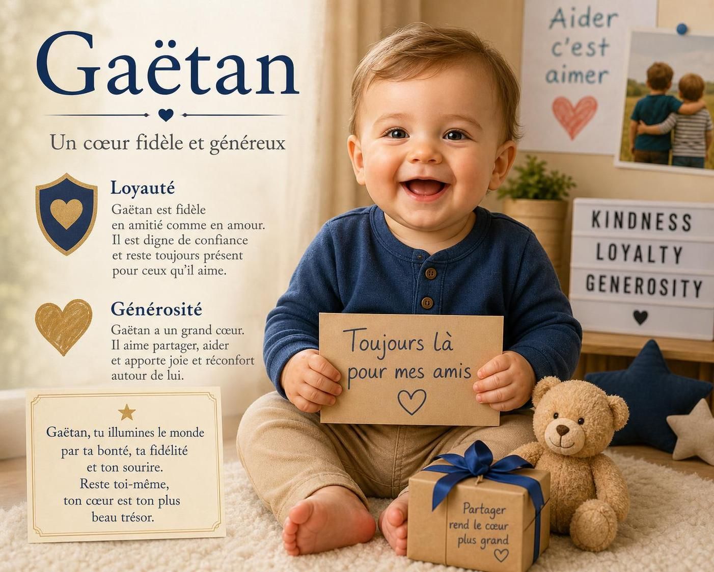 découvrez les symboles associés au prénom gaëtan et explorez les traits de caractère qui le définissent.